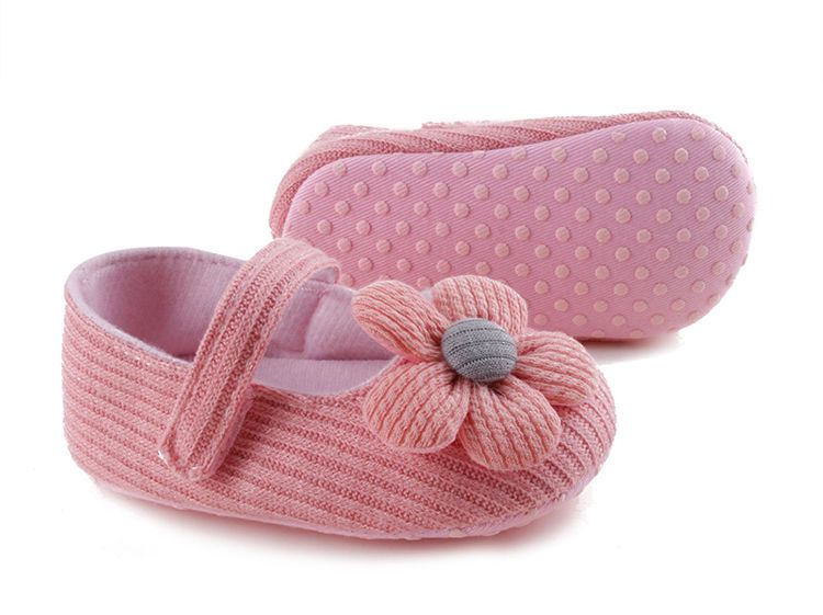 Baby Girls Cute Flower Princess Shoes, Soft Sole Lightweight Breathable Princess Flats, Toddler Shoes For Walking