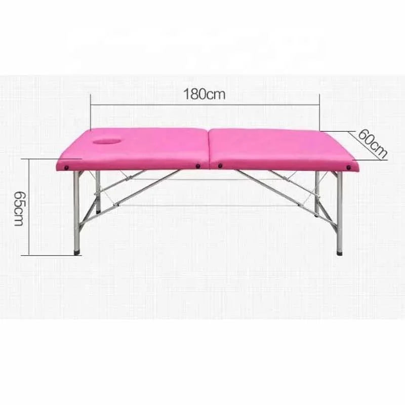Portable Modern Beauty SPA Tattoo Massage Bed Table Foldable Metal Furniture Facial Treatments Home Hotel Living Room-Topseller