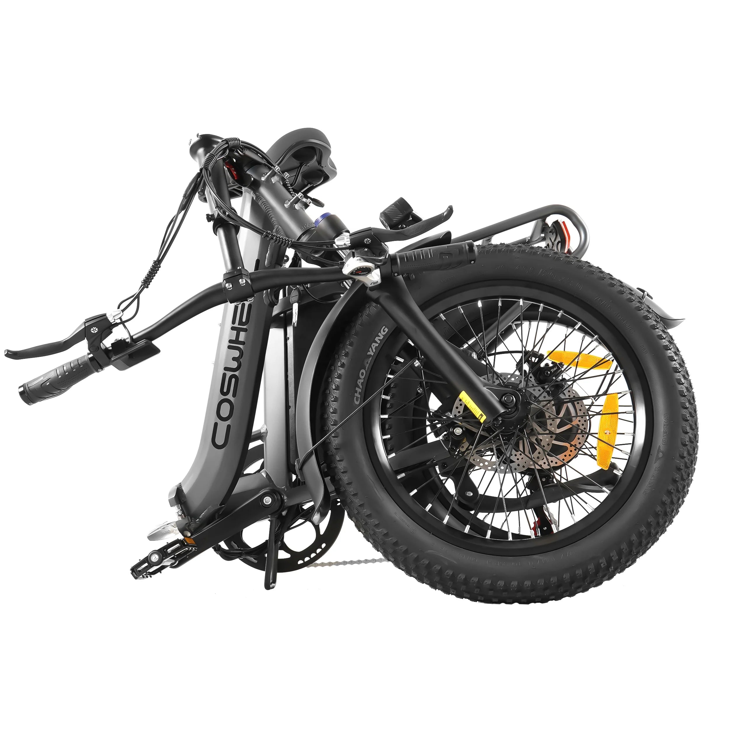 US Warehouse Quick Delivery COSWHEEL Y20L Fat Tire Ebike 750W Electric Folding Bike 20IN Tire Aluminium City Bike