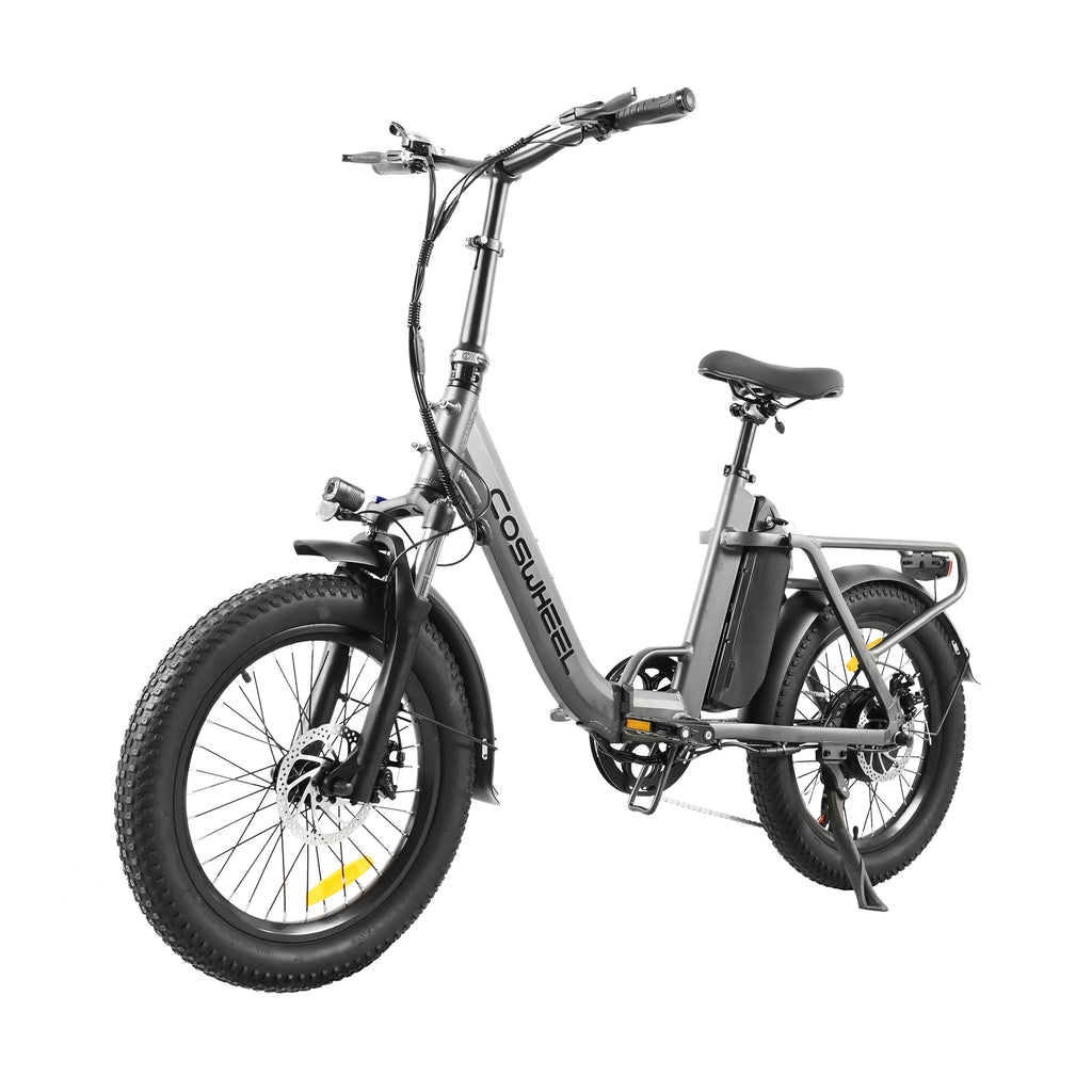 US Warehouse Quick Delivery COSWHEEL Y20L Fat Tire Ebike 750W Electric Folding Bike 20IN Tire Aluminium City Bike