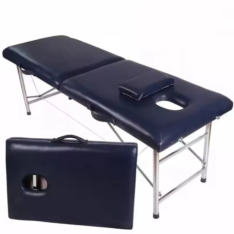 Portable Modern Beauty SPA Tattoo Massage Bed Table Foldable Metal Furniture Facial Treatments Home Hotel Living Room-Topseller