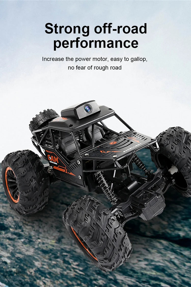 2.4Ghz Remote Control Car with Camera WiFi 720P HD FPV Camera,  1/18 Scale -Road Stunt Rc Car Gesture Rc Car