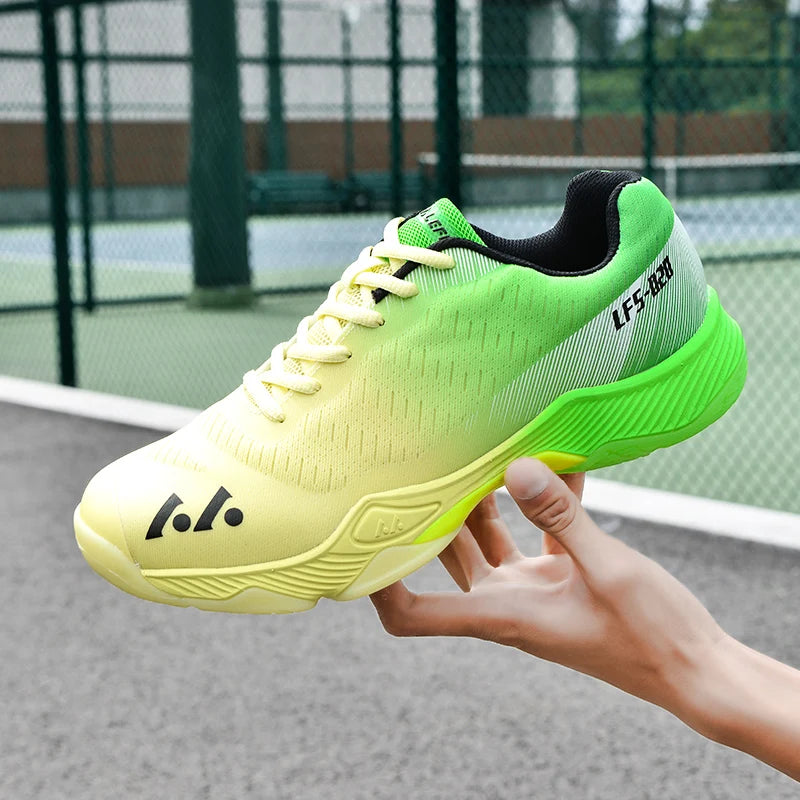 New Design Microfiber Leather Upper Breathable Anti Slip Jumping Badminton Padel Shoes Durable Yo Nex for Men Brand Terminator