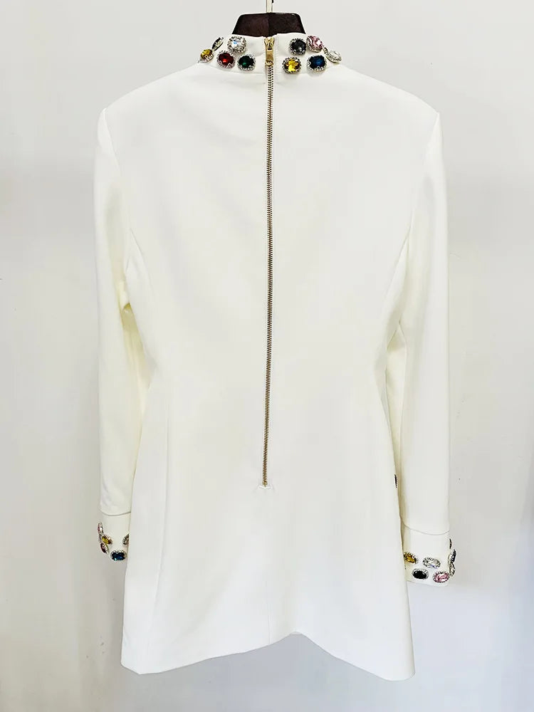 New Arrivals Women's Long Sleeve Beading Casual Dresses Bodycon Party Dress