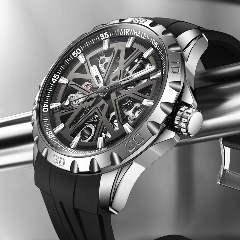 Mark Fairwhale High Quality Original Luxury Watch Sport Dive Wrist Watches Automatic Mechanical Watch for Men