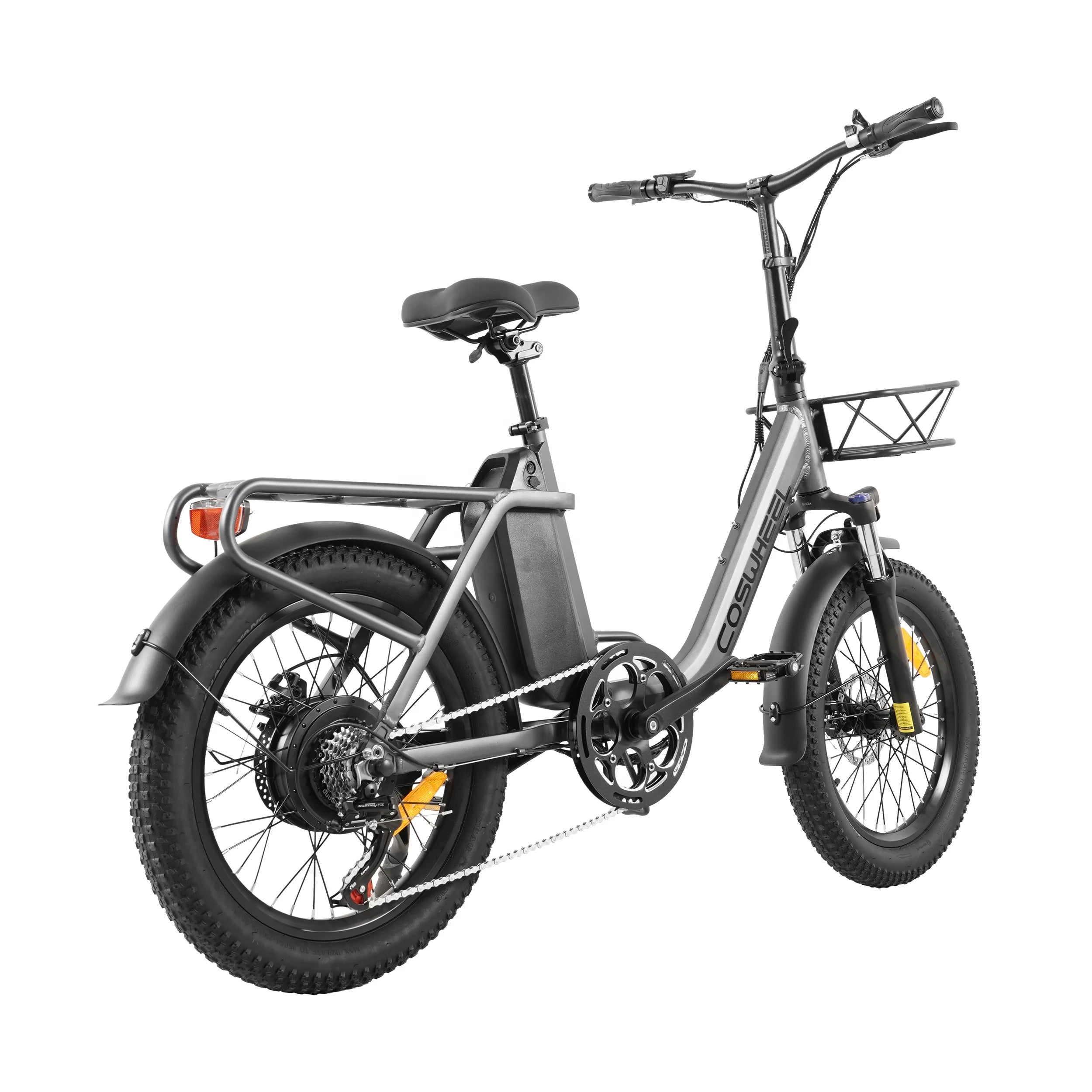 US Warehouse Quick Delivery COSWHEEL Y20L Fat Tire Ebike 750W Electric Folding Bike 20IN Tire Aluminium City Bike