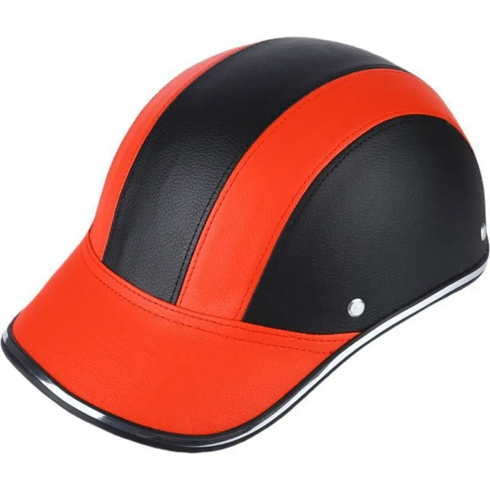 Classic Baseball Cap Style Bicycle Helmet Safety Hard Motorcycle Half Helmet Half Face Anti-UV Bike Hard Hat for Men Women