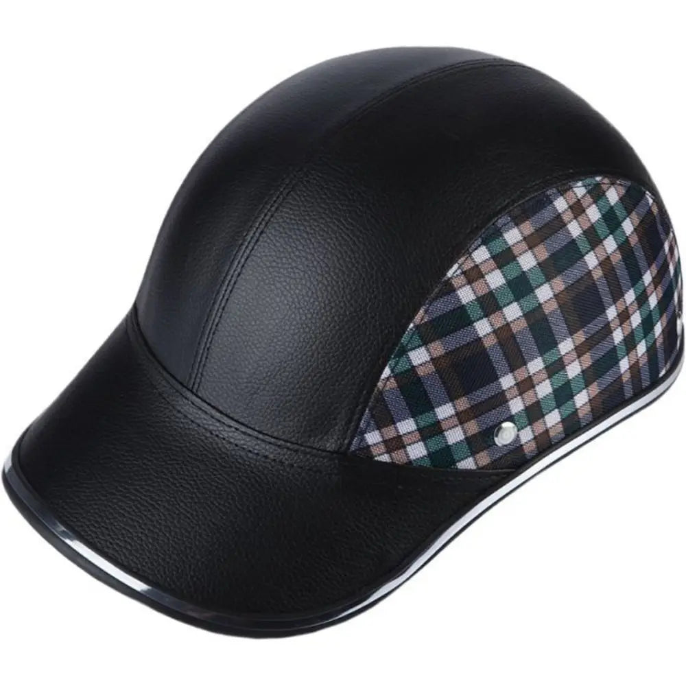 Classic Baseball Cap Style Bicycle Helmet Safety Hard Motorcycle Half Helmet Half Face Anti-UV Bike Hard Hat for Men Women