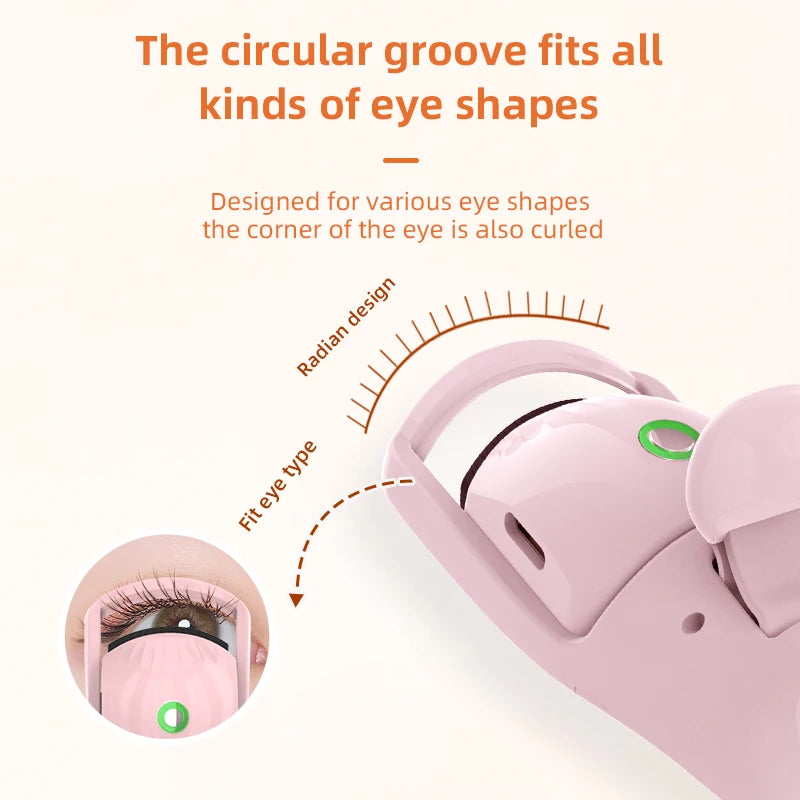 Electric Eyelash Curler Eyelash Curler,Heated Eyelash Curler, Rechargeable Electric Eyelash Curler