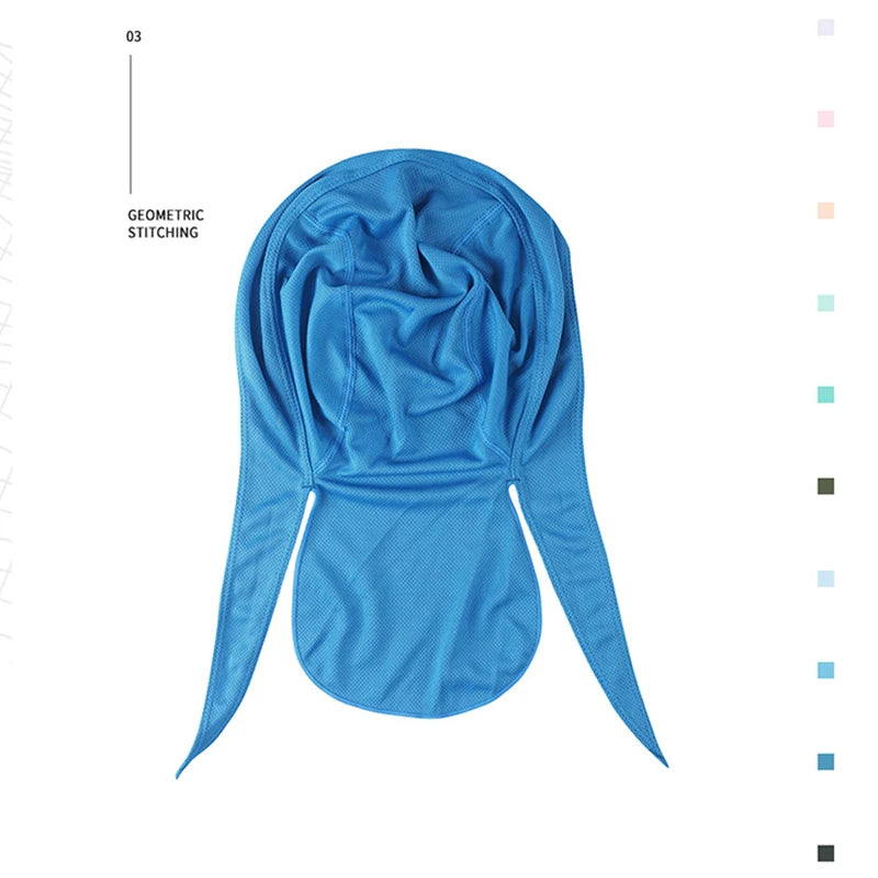 Bicycle Headband Sweat-wicking Cap Cycling Headscarf Quick-dry Sun-Protective Hat Head Scarf for Outdoor Cycling Sport Bandana