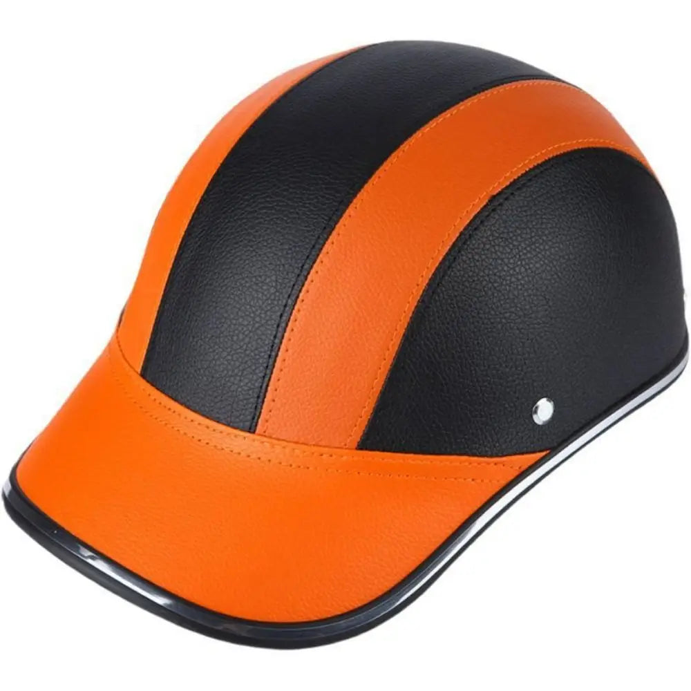 Classic Baseball Cap Style Bicycle Helmet Safety Hard Motorcycle Half Helmet Half Face Anti-UV Bike Hard Hat for Men Women