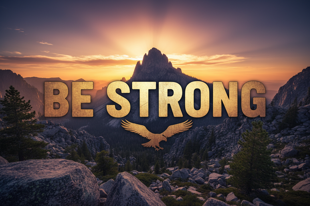 be strong