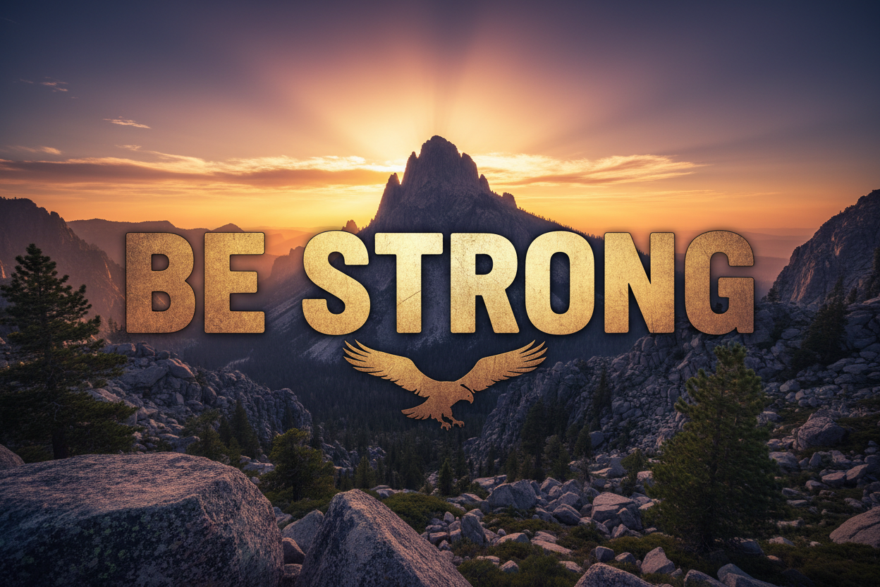be strong